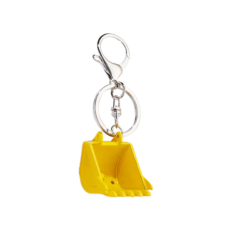 New Creative Metal Excavator K - Heavy Equipment Key Ring review and price