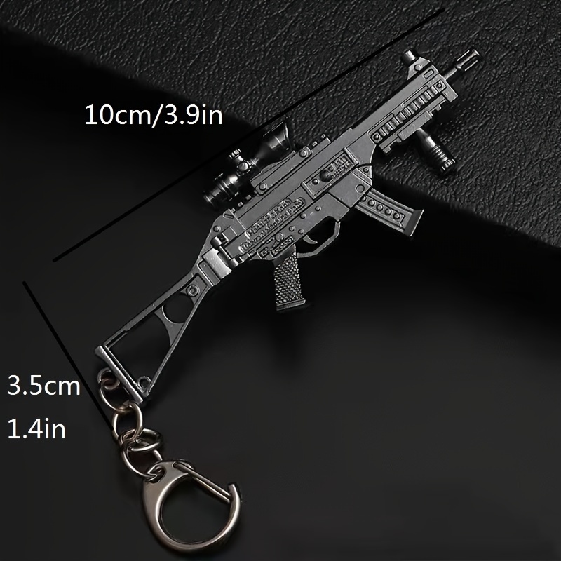 1pc Toy Gun Keychain, Alloy To - Heavy Equipment Key Ring review and price