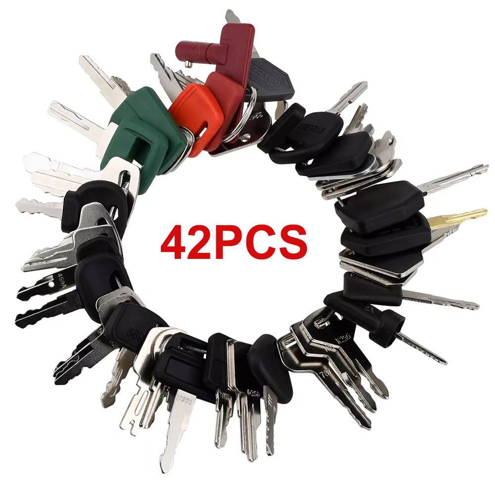 42 Keys Heavy Equipment Constr - Heavy Equipment Key Ring review and price