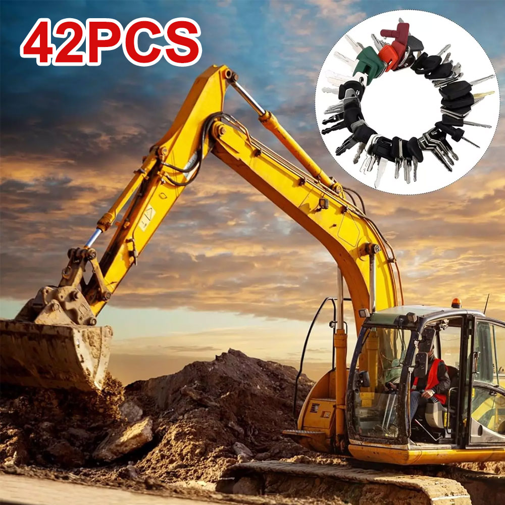 42 Keys Heavy Equipment Constr - Heavy Equipment Key Ring review and price
