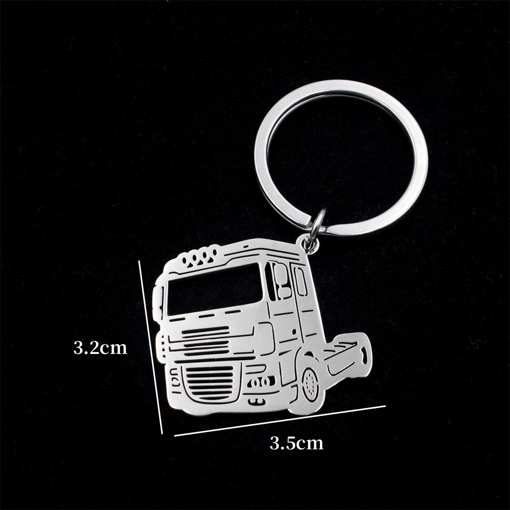 New Cool Boy Men's Big Truck K - Heavy Equipment Key Ring review and price