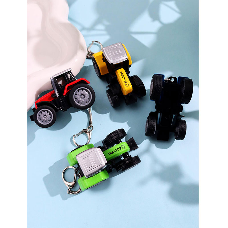 Funny Creative Colorful Resin  - Heavy Equipment Key Ring review and price