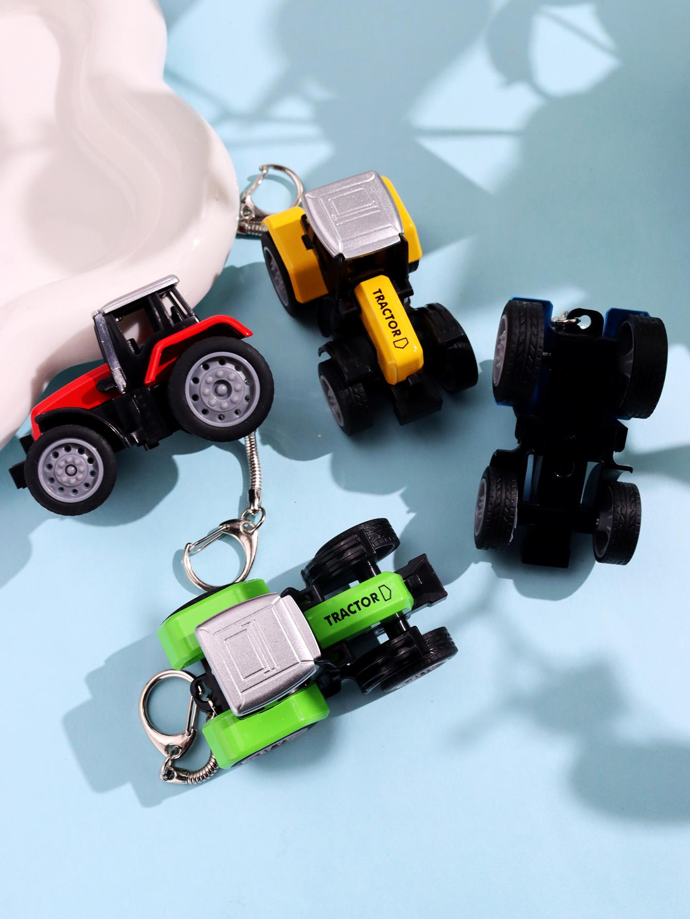Funny Creative Colorful Resin  - Heavy Equipment Key Ring review and price