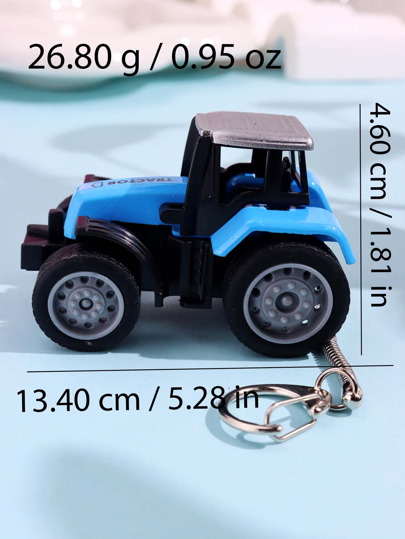 Funny Creative Colorful Resin  - Heavy Equipment Key Ring review and price