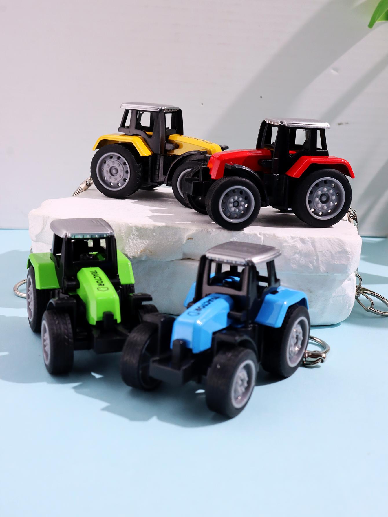 Funny Creative Colorful Resin  - Heavy Equipment Key Ring review and price