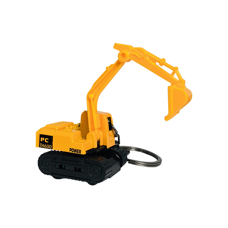 Mini  Excavator Keychain Light - Heavy Equipment Key Ring review and price