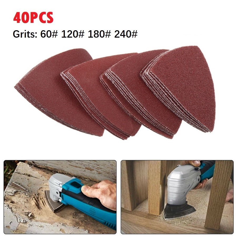 40pcs 80mm Aluminum Oxide Tria - Tools Heavy Equipment review and price