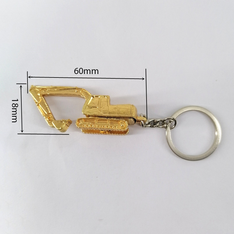 Alloy 3D Three-dimensional Exc - Heavy Equipment Key Ring review and price